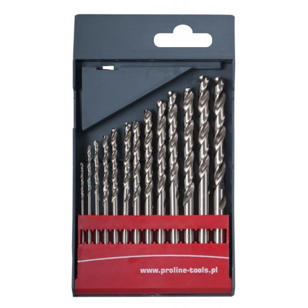 PROLINE σετ τρυπάνια για σίδηρο HSS 77214, 2.0-8.0mm, DIN 338, 13τμχ Εργαλεία Χειρός