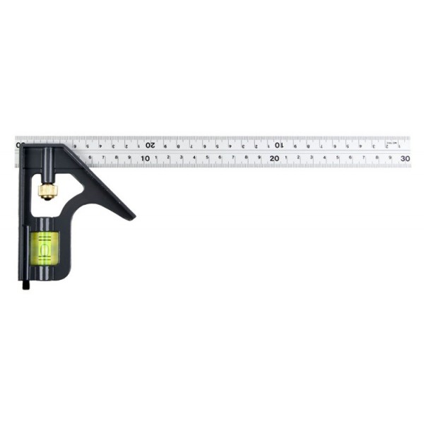 PROLINE γωνιόμετρο 21230 με αλφάδι, 30cm Εργαλεία Χειρός