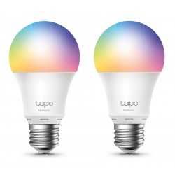 TP-LINK Smart λάμπα LED TAPO-L530E WiFi, 8.7W E27, 2500K-6500K RGB, 2τμχ Λάμπες