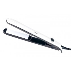 HTC ισιωτική μαλλιών JK-6016, 200°, 35W, λευκή-μαύρη Προσωπικές Συσκευές