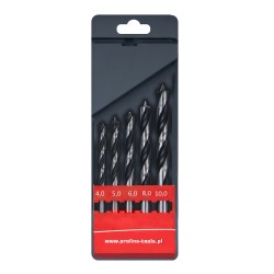 PROLINE σετ τρυπάνια για ξύλο 26295, 4.0-10.0mm, 5τμχ Εργαλεία Χειρός