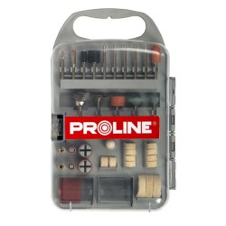 PROLINE kit εξαρτήματα για περιστροφικό πολυεργαλείο 93171, 71τμχ Βοηθητικά Εργαλεία