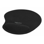 DELOCK mousepad 12040 με gel στήριγμα καρπού, 230 x 202mm, μαύρο Mouse Pad