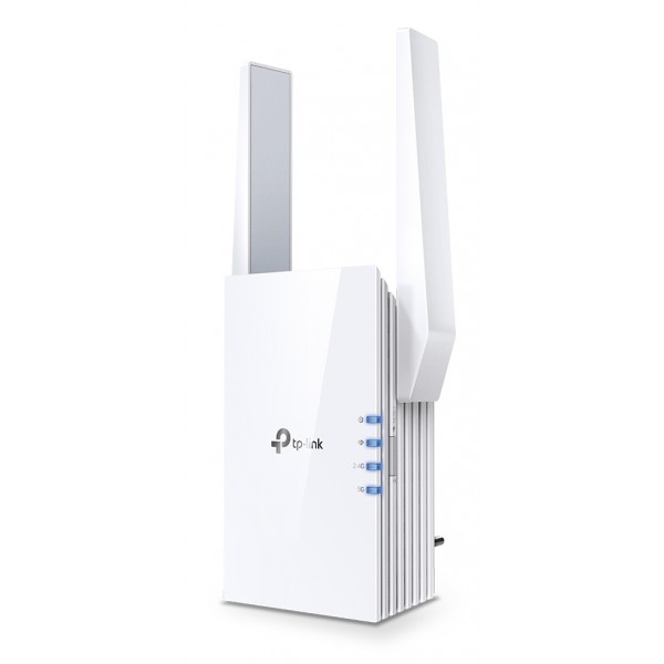 TP-LINK WiFi 6 range extender RE505X, AX1500 dual-band, Ver: 1.0 Powerlines - Extenders