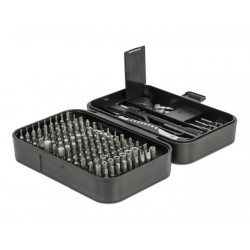 DELOCK σετ κατσαβιδιών ακριβείας 64167, 130τμχ Κατσαβίδια