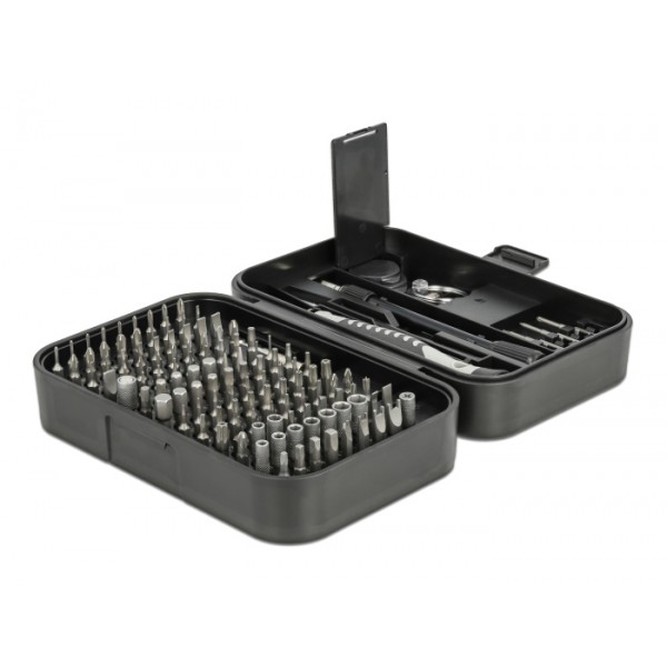 DELOCK σετ κατσαβιδιών ακριβείας 64167, 130τμχ Κατσαβίδια