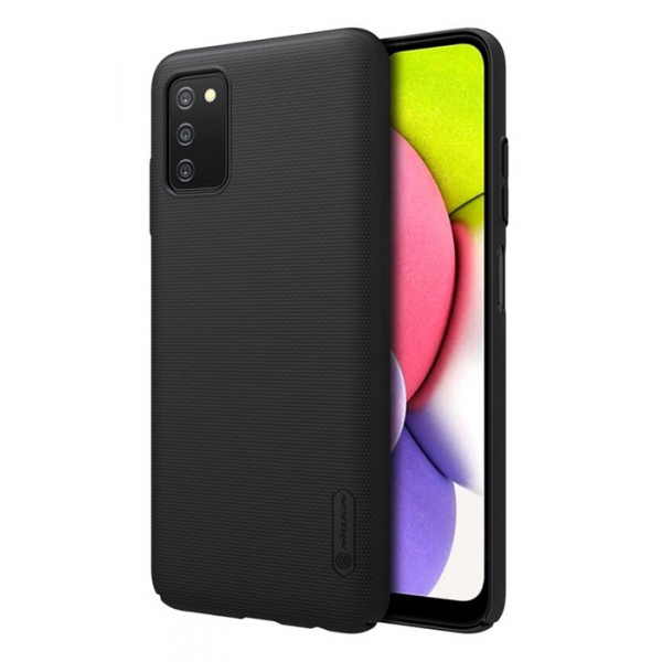 NILLKIN θήκη Super Frosted Shield για Samsung Galaxy A03S/A037G, μαύρη Θήκες