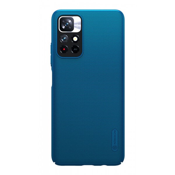 NILLKIN θήκη Super Frosted Shield για Xiaomi Note 11 5G/M4 Pro 5G, μπλε Θήκες