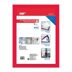 MP αυτοκόλλητη θήκη ανακοινώσεων A4 PA148 με μαγνητικό πλαίσιο, κόκκινη Γραφική Ύλη