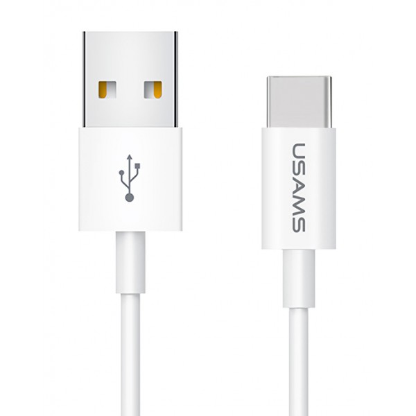 USAMS καλώδιο USB-C σε USB US-SJ285, 2A, 1m, λευκό USB-C (Type-C)