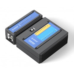 ORICO tester καλωδίων TXJ004, δικτύου 4P/8P & τηλεφώνου 2P/4P/6P Βοηθητικά Εργαλεία