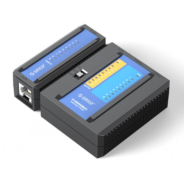 ORICO tester καλωδίων TXJ004, δικτύου 4P/8P & τηλεφώνου 2P/4P/6P Βοηθητικά Εργαλεία