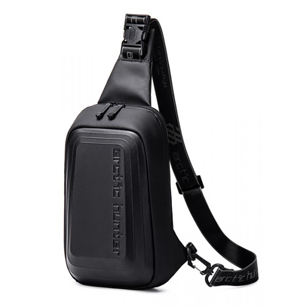 ARCTIC HUNTER τσάντα Crossbody XB00126, αδιάβροχη, μαύρη Τσάντες - Πορτοφόλια