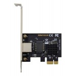 POWERTECH κάρτα επέκτασης PCIe σε RJ45 2.5G ST7266, RTL8125B Κάρτες Δικτύου - USB Dongles