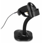 DELOCK USB barcode scanner 1D 90584, με καλώδιο σύνδεσης & βάση, μαύρο POS-Barcode Scanners