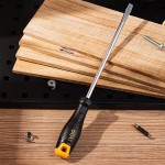 DELI ίσιο κατσαβίδι DL6282001 αντιολισθητική λαβή, μαγνητικό, 8mm, 200mm Κατσαβίδια