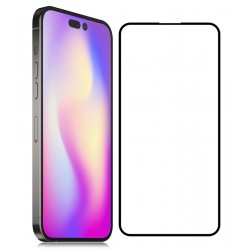 POWERTECH tempered glass 5D TGC-0581, iPhone 14 Max, full glue, μαύρο Tempered Glass