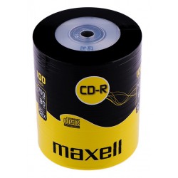 MAXELL CD-R 624037, 700ΜΒ, 80min, 52x speed, spindle pack 100τμχ Οπτικά Μέσα (CD/DVD κ.α)