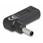 DELOCK αντάπτορας τροφοδοσίας 60007, USB-C σε Dell 4.5x3mm, 90°, μαύρος Φορτιστές Laptop