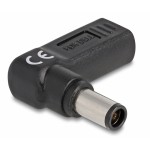 DELOCK αντάπτορας τροφοδοσίας 60008, USB-C σε Dell 7.4x5mm, 90°, μαύρος Φορτιστές Laptop