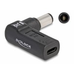 DELOCK αντάπτορας τροφοδοσίας 60008, USB-C σε Dell 7.4x5mm, 90°, μαύρος Φορτιστές Laptop
