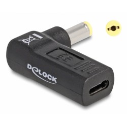 DELOCK αντάπτορας τροφοδοσίας 60009 USB-C σε Acer 5.5x1.7mm, 90°, μαύρος Φορτιστές Laptop