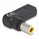 DELOCK αντάπτορας τροφοδοσίας 60012, USB-C σε IBM 7.9x5.5mm, 90°, μαύρος Φορτιστές Laptop