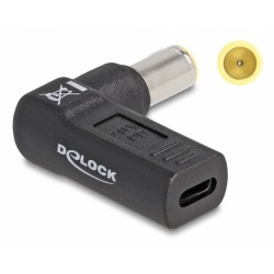 DELOCK αντάπτορας τροφοδοσίας 60012, USB-C σε IBM 7.9x5.5mm, 90°, μαύρος Φορτιστές Laptop
