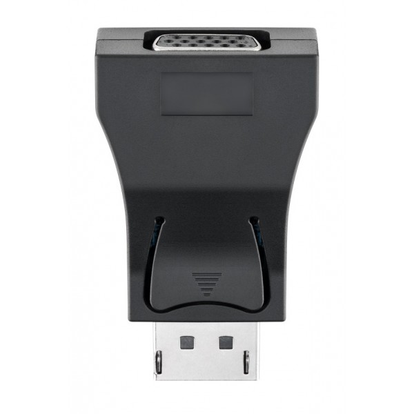 GOOBAY αντάπτορας DisplayPort σε VGA 63489, gold-plated, μαύρος Εικόνα