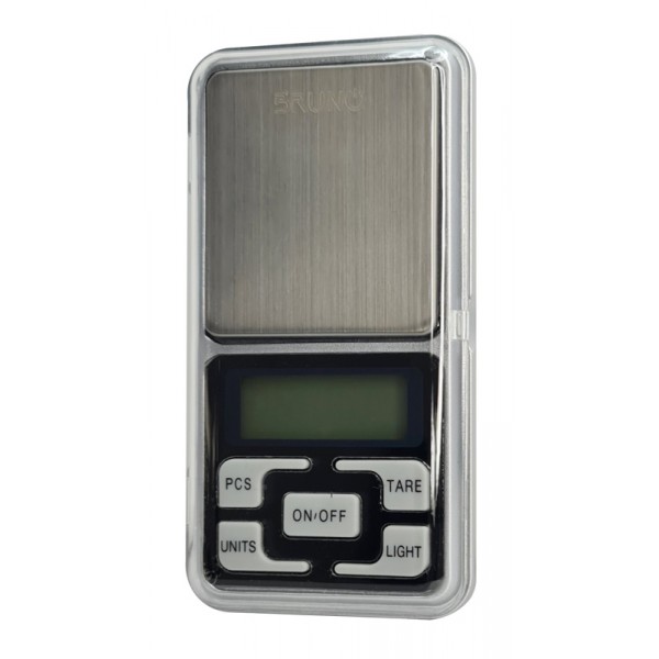 BRUNO μίνι ζυγαριά ακριβείας BRN-0076, έως 500g, ασημί Οικιακές Συσκευές