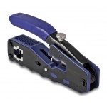 DELOCK πρέσα ακροδεκτών 90577 για καλώδια δικτύου RJ45/8P, με 2 λεπίδες Πένσες