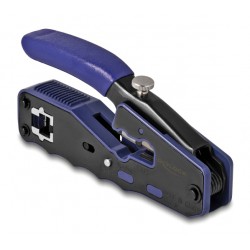 DELOCK πρέσα ακροδεκτών 90577 για καλώδια δικτύου RJ45/8P, με 2 λεπίδες Πένσες