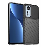 POWERTECH Θήκη Thunder MOB-1757 για Xiaomi 12/12X, μαύρη Θήκες