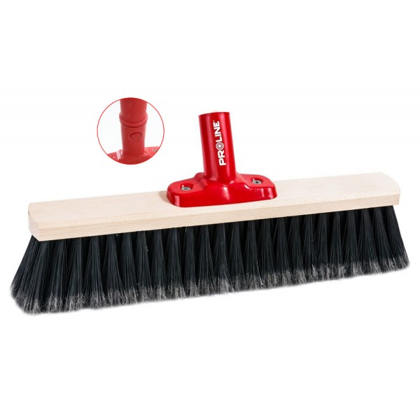 PROLINE ξύλινη σκούπα 14303 με συνθετική τρίχα 8cm, click system, 30cm Είδη Παντοπωλείου