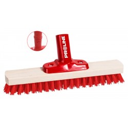 PROLINE ξύλινη σκούπα 14306 με συνθετική τρίχα 3cm, click system, 30cm Είδη Παντοπωλείου