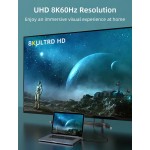 CABLETIME καλώδιο DisplayPort CT-DP8K, gold plated, 8K/60Hz, 1m, μαύρο Εικόνα