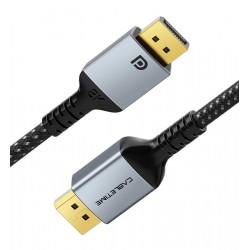 CABLETIME καλώδιο DisplayPort CT-DP8K, gold plated, 8K/60Hz, 1m, μαύρο Εικόνα