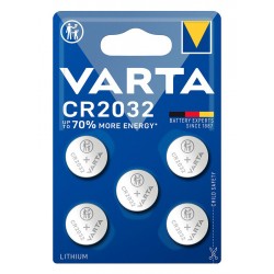 VARTA μπαταρία λιθίου CR2032, 3V, 5τμχ Μπαταρίες Λιθίου
