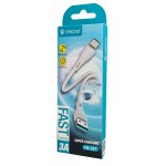 CELEBRAT καλώδιο USB-C σε USB CB-18T, 3A, 480Mbps, 1m, λευκό USB-C (Type-C)