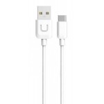 USAMS καλώδιο USB-C σε USB US-SJ099, 2.1A, 1m, λευκό USB-C (Type-C)