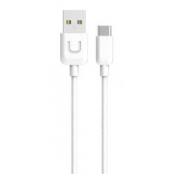USAMS καλώδιο USB-C σε USB US-SJ099, 2.1A, 1m, λευκό USB-C (Type-C)