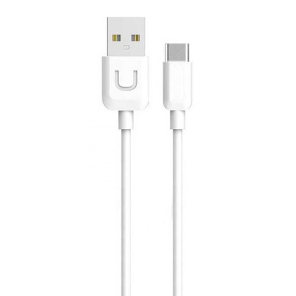USAMS καλώδιο USB-C σε USB US-SJ099, 2.1A, 1m, λευκό USB-C (Type-C)