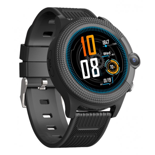 INTIME GPS smartwatch για παιδιά IT-051, 1.28", camera, 4G, IPX7, μαύρο GPS Tracker