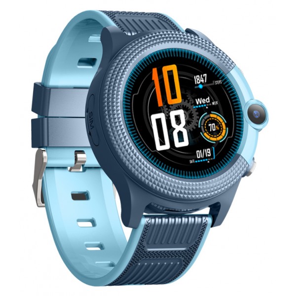 INTIME GPS smartwatch για παιδιά IT-052, 1.28", camera, 4G, IPX7, μπλε GPS Tracker