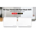MERCUSYS Mesh Wi-Fi 6 System Halo H80X, 3Gbps Dual Band, 2τμχ, Ver. 1.0 Access Points