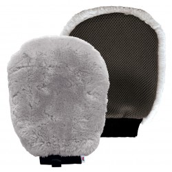 MOJE AUTO γάντι καθαρισμού αυτοκινήτου 19-639, μάλλινο, 18x26cm, γκρι Αξεσουάρ Αυτοκινήτου