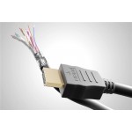 GOOBAY καλώδιο HDMI 2.0 με Ethernet 61150, 10.2Gbit/s, 4K, 1m, μαύρο Εικόνα