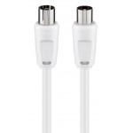 GOOBAY καλώδιο κεραίας αρσενικό σε θηλυκό 11514, <70 dB, CCS, 10m, λευκό RF (Κεραίας)