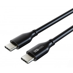 CABLETIME καλώδιο USB-C CT-CM100, 100W PD, E-MARK, 2m, μαύρο USB-C (Type-C)