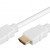 GOOBAY καλώδιο HDMI 2.0 61018 με Ethernet, 4K/60Hz, 18 Gbps, 1m, λευκό